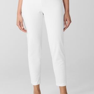 Eileen Fisher Stretch Crepe Slim Pants Size Small